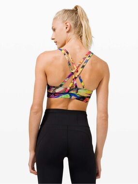 Lululemon | Energy Bra Multicoloured Size 10